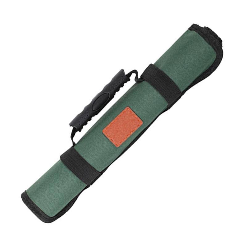 Tool Rolls Bag Organizers Heavy Duty Rolls Up Tool Bag Tool Pouches Small Tool Bag for Electrician Plumber X3UC