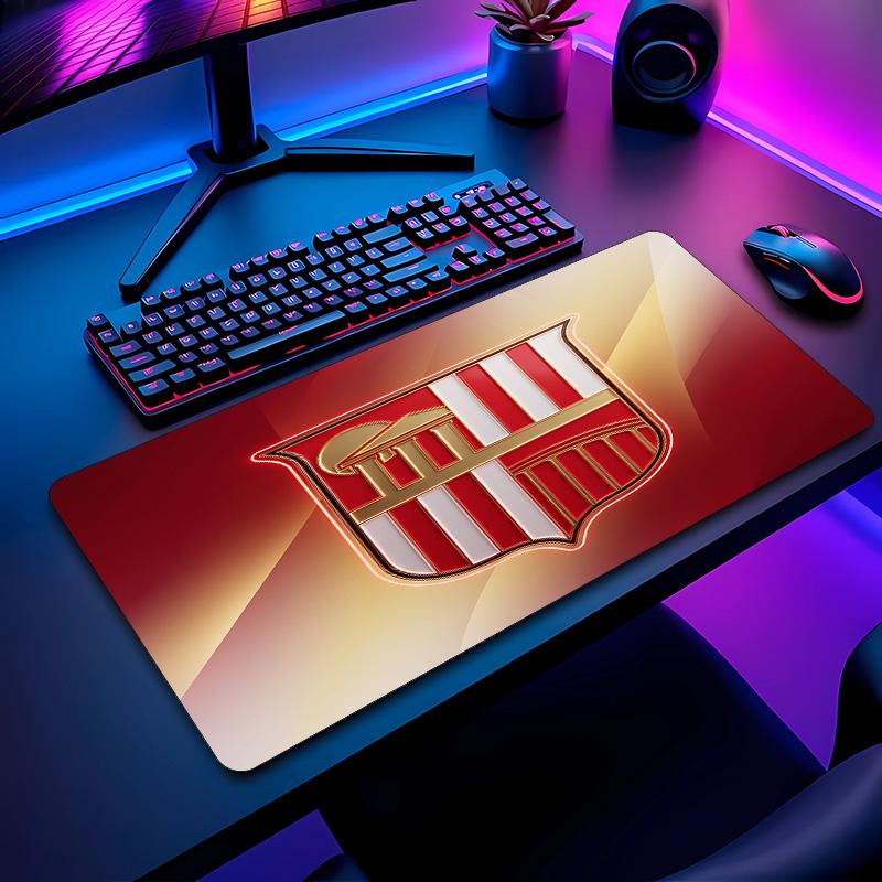 Коврик для мыши с принтом футбольного клуба Sunderland Нет?Нескользящий Резиновый Коврик для Стола Водонепроницаемый Игровой Коврик для Мыши для Ноутбука Офисного Настольного Компьютера