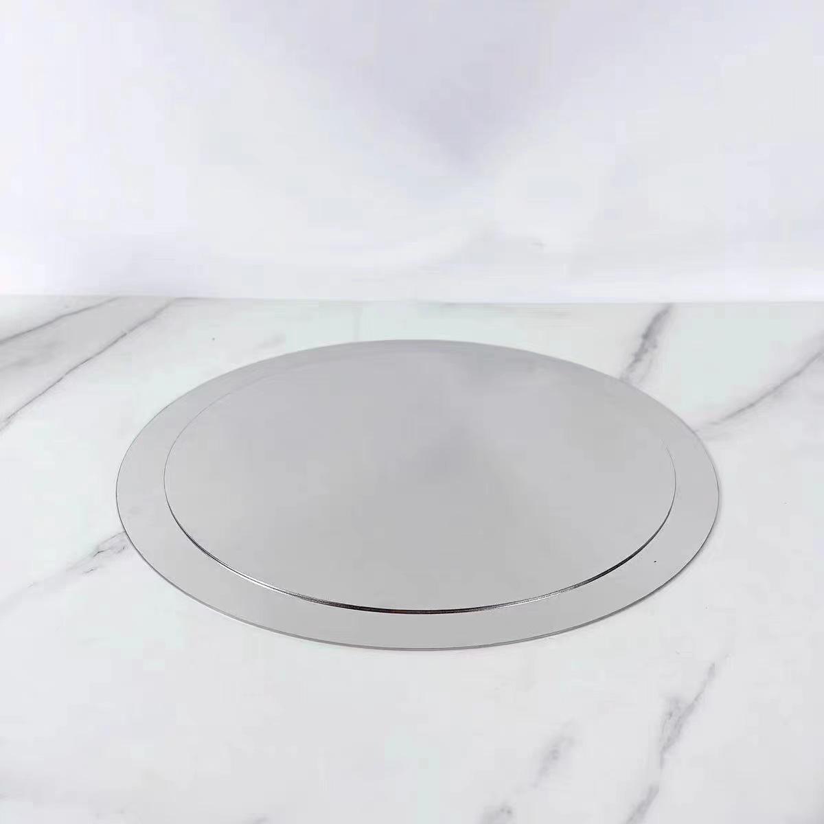

Nordic Light Luxury Metal Mirror Tray for Home Decor