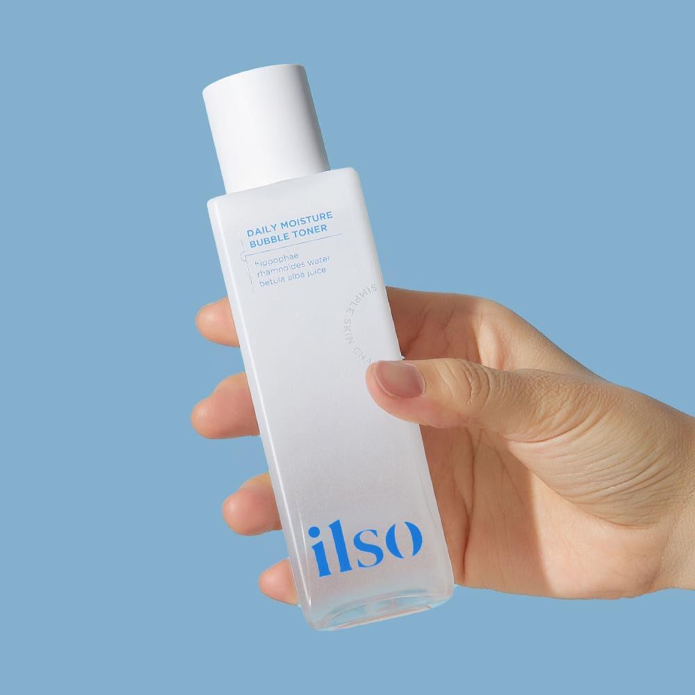 ILSO Daily Moisture Bubble Hydrating Toner Smooth Skin Texture 150ml