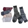 3 Pairs of Autumn and Winter Socks with Thickened Faux Mink Wool and Warm Rabbit Wool, Men's Mid-calf Socks