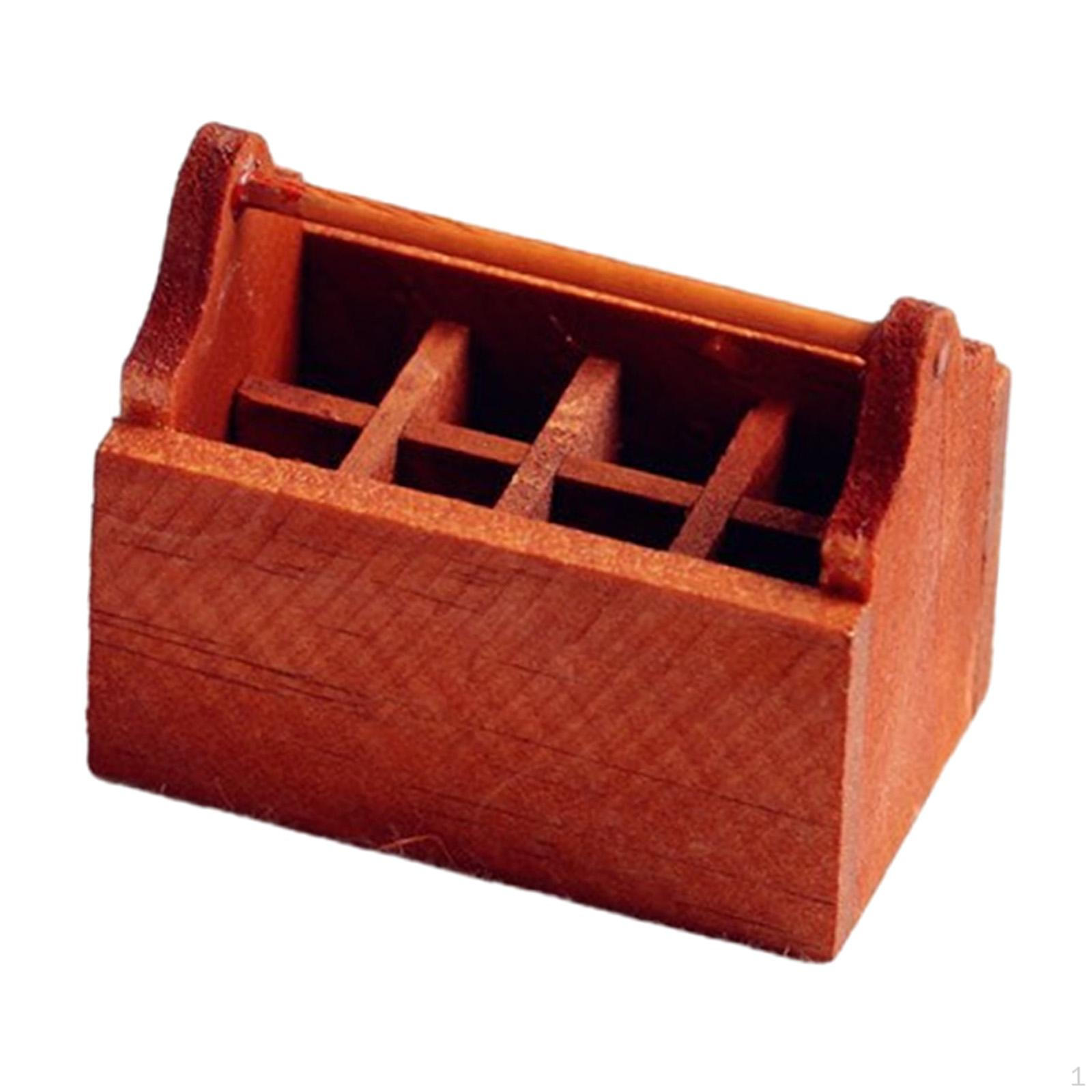 

1/12 коробка для инструментов для ремонта кукольного домика, мини-сад, чехол для самостоятельного изготовления, диорамы, журнальный столик, ролевые игрушки для