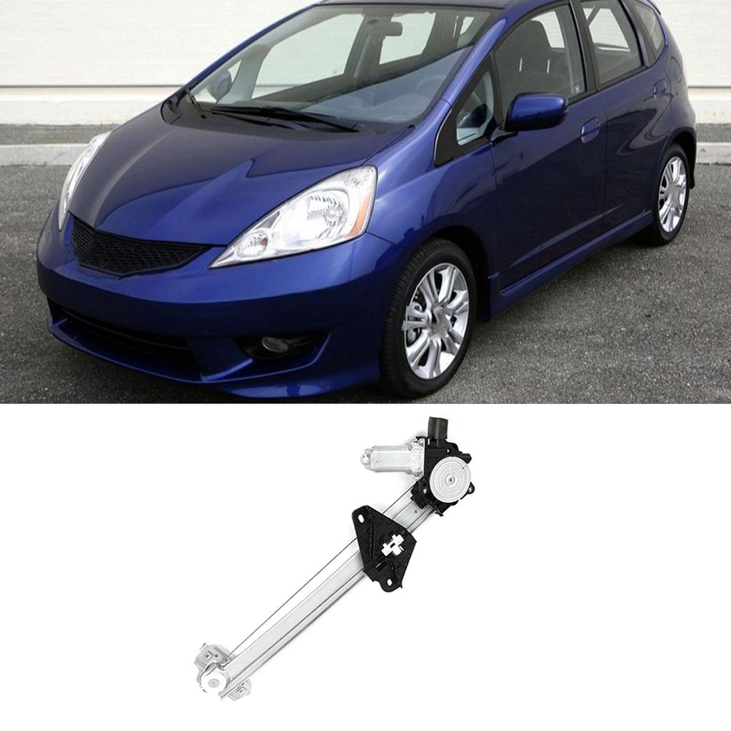Prawy Tylny Regulator Podnośnika Szyby z Silnikiem 72710TF0003 Pasuje do Honda FIT 20092014