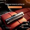 Multi-Functional Car Phone Number Plate with Night Vision for Temporary Parking