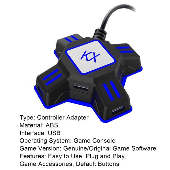 Adapter Portable Strong Gaming Mouse Keyboard Compatibility Lightweight Converter for XBOX/Switch/PS3