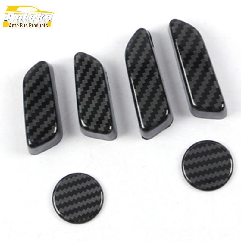 Interrupteur de commande de siège à paillettes pour Tesla Model Y 2021 - Accessoires personnalisés