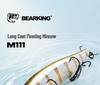 BEARKING 112mm 15g Floating Fishing Lure, Dives 1.5m, Model M111