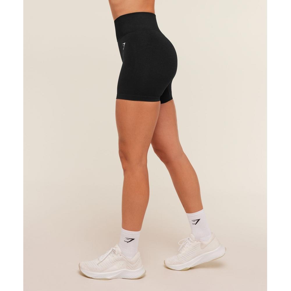 Gymshark Interval Seamless Short Black B6b3k Bb2j