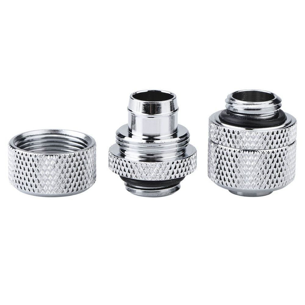 2PCS Two Touch Design Water Cooling Fitting Tighten O-Ring Compression Fitting PC Water Cooling