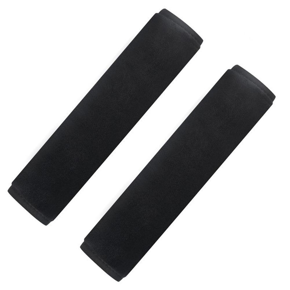 2PCS Universal Car Seat Belt Cover Adjustable Plush Car Safety Belt Cover Shoulder Pad for Kids Adults Car Interior Accessories