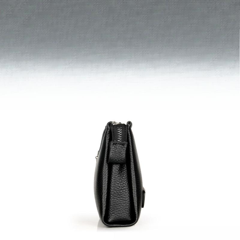 Äkta Herrhandväskor Herrläderväskor Business Casual Kuvertväskor Kohudskuplungar Herrväskor Plånböcker med Stor Kapacitet