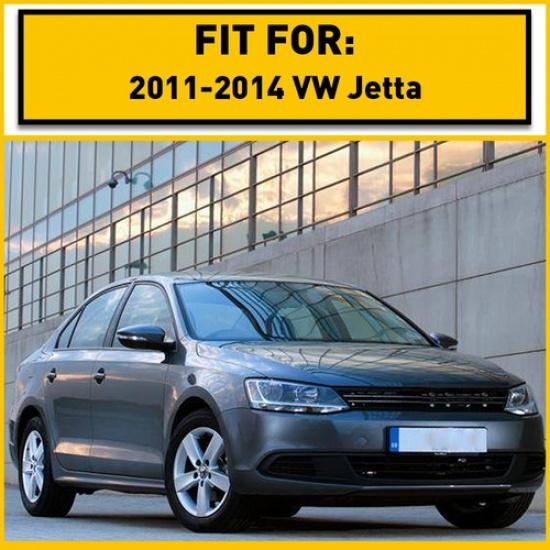 Front Fog Light Bumper Ert Bezel Cover LH&RH Side For VW Jetta 2011-2014