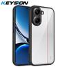 KEYSION Transparent Case for Xiaomi POCO X8 Pro Max Soft Silicone+PC HD Clear Simple Shockproof Phone Back Cover for POCO X8 Pro