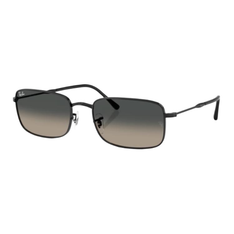 Ray-Ban Rectangle Sunglasses With Letter Logo Unisex Sunglasses Multi-color 0RB3746