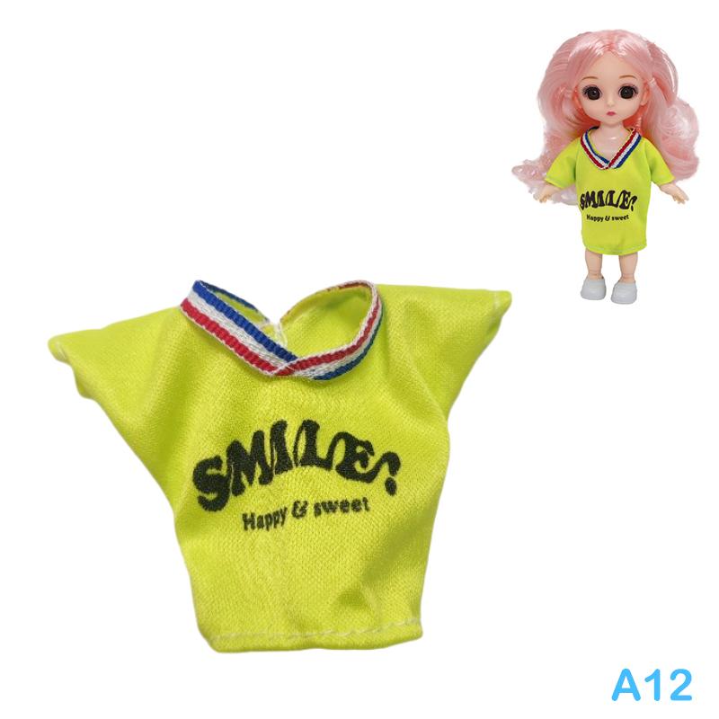 16 Cm Dukke Casual Princess Klær Dress Tilbehør