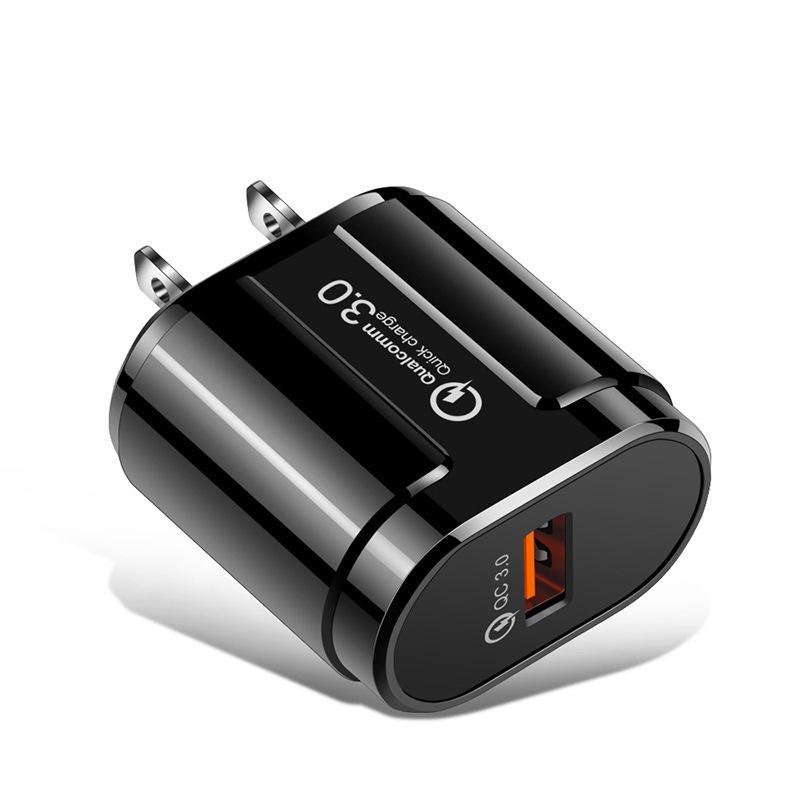 QC3.0 18W USB Fast Charge Travel Adapter, 5V 3A