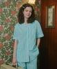 Judiaen [2Pack] Aqua Women'S Cotton Short Sleeve Pajama Set