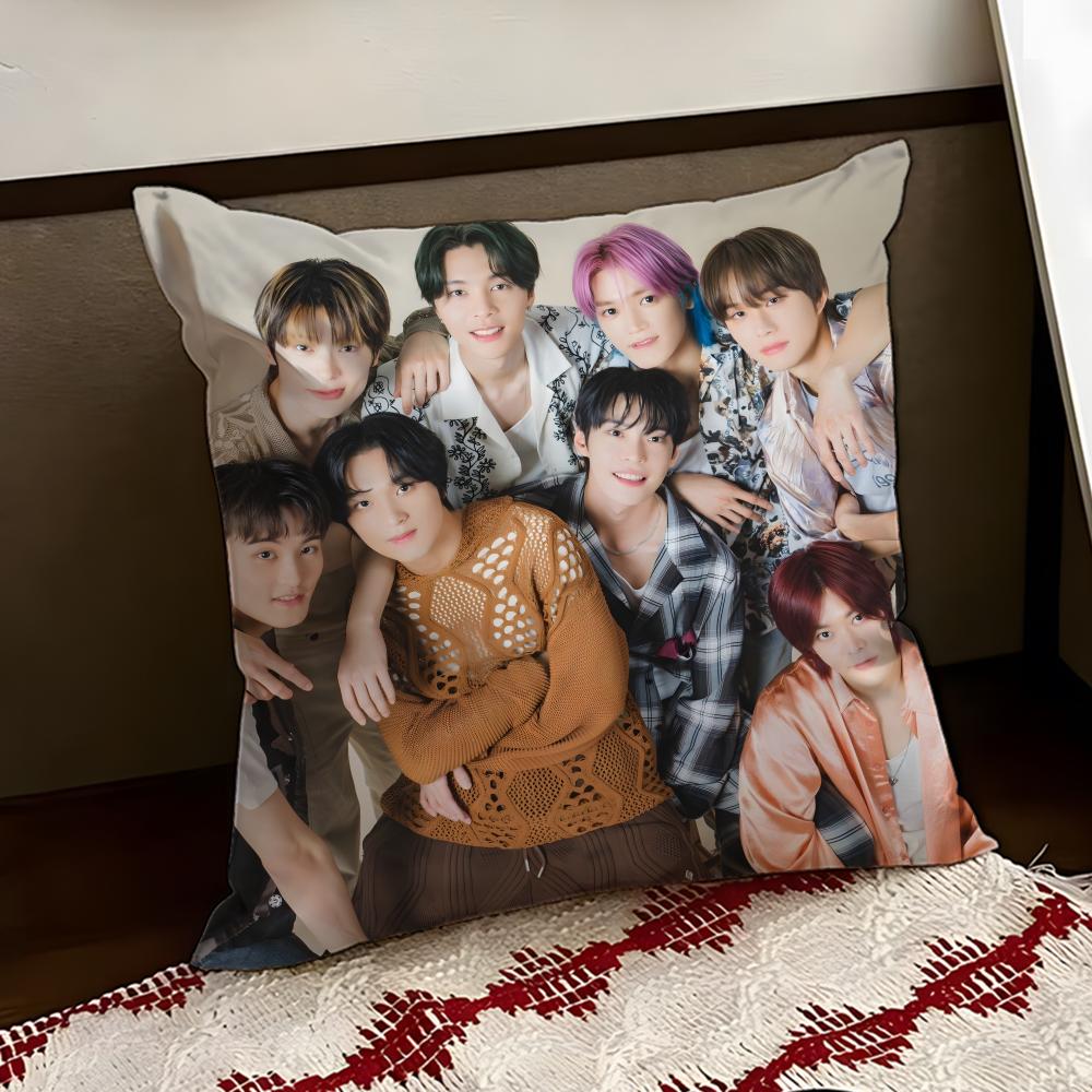 Band NNCT127 Cushion Cover Reversible Soft Durable Pillow Cover Home  Car MultiScene Use for Daily Comfort