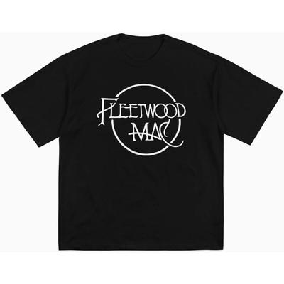 T-shirt Rashmika pour Hommes et Femmes T-shirt à Manches Courtes Fleetwood Mac Col Rond T-shirts de Course à Pied