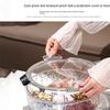 Snack Tray Food Tableware Set PET Divided Serving Tray New Spice Storage Container  Home