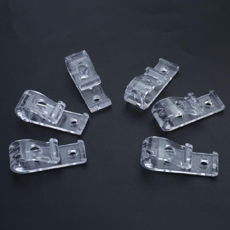 Window Roller Blind Cord Safety Chain Cord Guide Fixation Hook with Connectors and Screws for Roman Shade Bead Chain