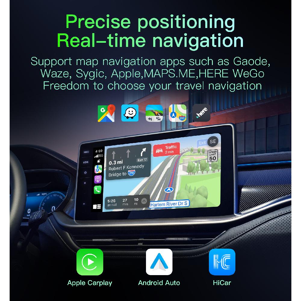 Android Auto & CarPlay Wireless Adapter