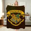 Hogwarts Magical Adventure Theme Printed Blanket Thick Warm Throw Blanket For Living Room Bedroom Study Home Decor Christmas Gift