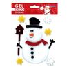 Christmas Gel Stickers for Window - Snowman