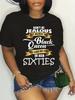 Plus Size, Plus Size Women's Short Sleeve T-Shirt, Colorful Print European and American Fashion Clothing