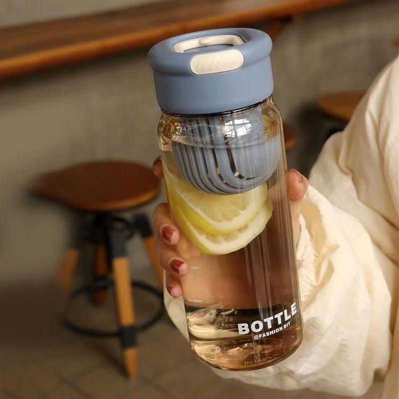 Japanese Simple Anti-drop Scale Water Cups Men and Women Portable Car Plastic Student Water Cups