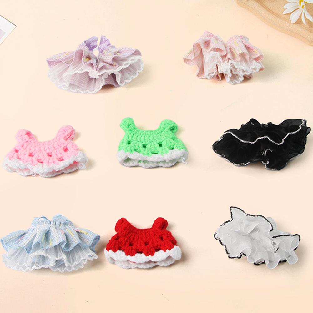 Wear And Bite Resistant Four Seasons Little Pet Hamster Golden Bear Flower Branch Mouse Mini Knitted Lace Skirt Harness Pet Vest