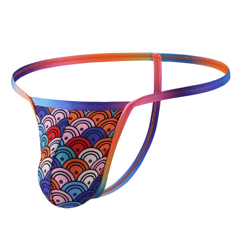 Pánské nízké pruhované síťované slipy - Sexy, měkké a elastické