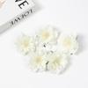 10/20Pcs Artificial Peony Flower 6cm Silk Fake Flower Room Home Decor Wedding Decoration DIY Bridal Wreath Bouquet Handicraft