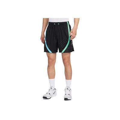Kontraststreifen Strickshorts Herren Unterteile Schwarz FJ6153-010