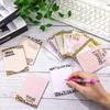 12 Pieces Empowering Sticky Note Pads 3" X 4" Motivational Educator Sticky Notes Pirational Self Stick Note Pad Funny Sticky Notepad Appreciation