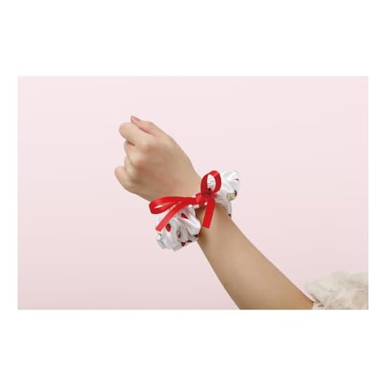 San-X Sumikko Gurashi "Sumikko Gurashi x Sakuma Strawberry Milk Candy" Scrunchie CM51301 Size: H110dia.