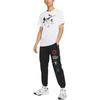 Nike Jogginghose mit Musterdruck und Schnürung für Herren, Schwarz, DR6405-010