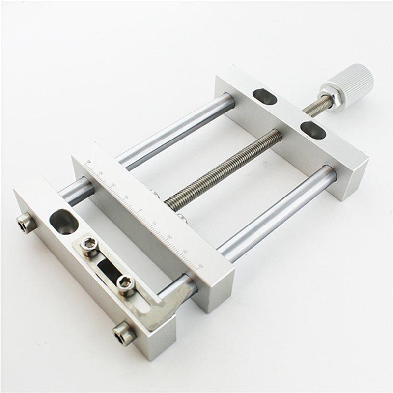A84E-Flat Tongs For Engraving Machine Clamp Mini Woodworking For Engraving& Carving Multi-Functional Vice