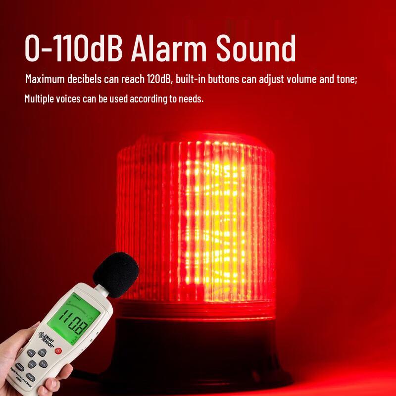 Alarma Sonora y Luminosa Industrial Tianguan TGSG-090
