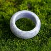 Size 9 Itoigawa Natural Jadeite Lavender Japanese National Jomon Power Stone Jadeite Workshop Special Paulownia Wood Quality Certificate YB0348 Ring,