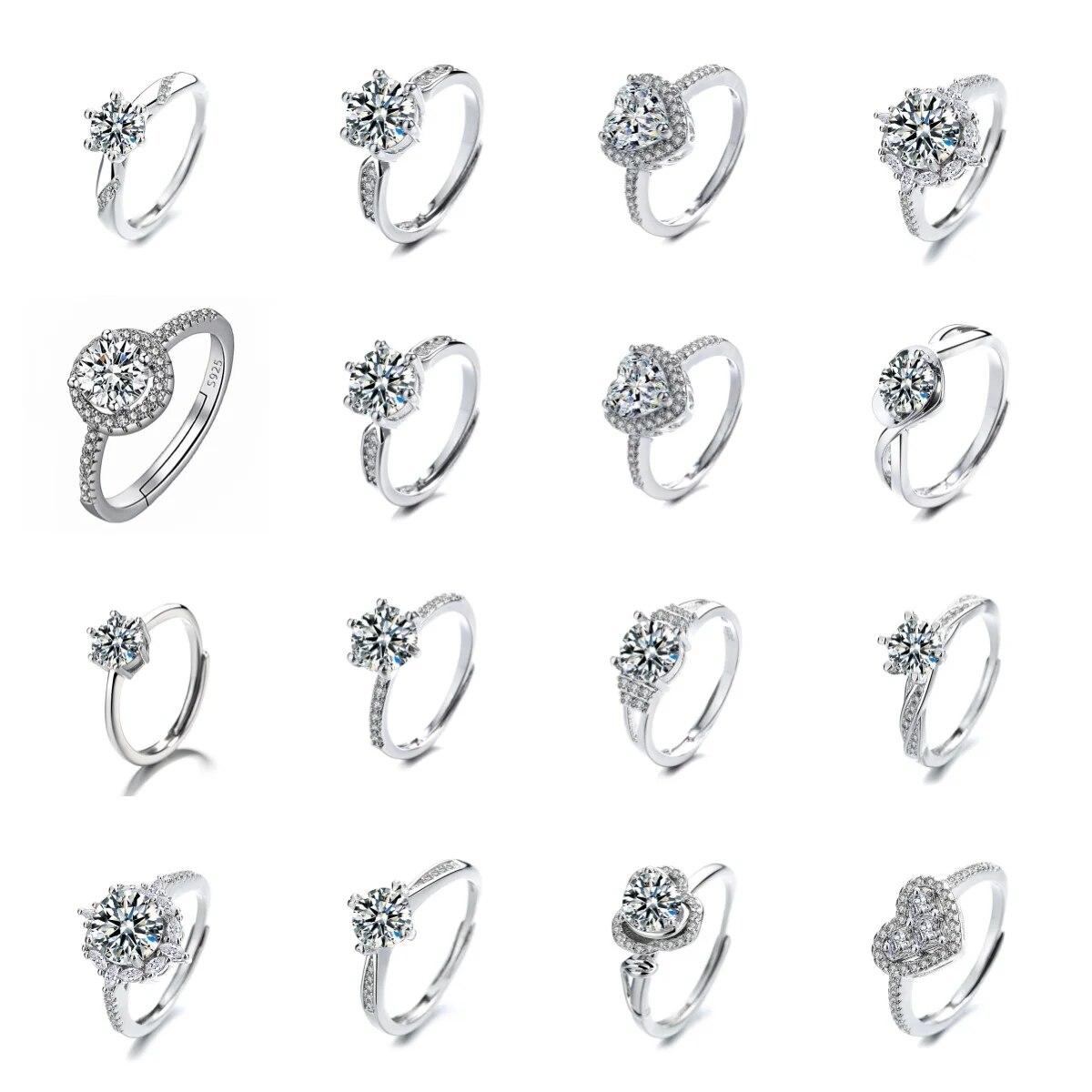 

Серия из стерлингового серебра S925, популярные 30 колец с черной бабочкой и лунным камнем, индивидуальный подарок для мужчин и женщин