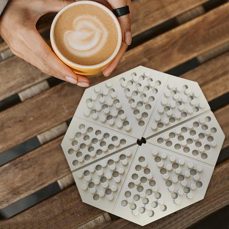 Coaster For Desk Tabletop Protection Heat-Resistant Mat Coaster For Office Desk For Hot Cold Beverages Coffee Latte Soup Hot