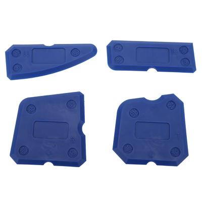 4PCS Kit Voegmiddelgereedschap Silicone Glas Cement Voegschraper voor Afdichtmiddel Voegmiddel Afwerking Afdichten