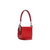 New COACH Kleo Leather Saddle Bag, Portable Crossbody Bag, Shoulder Bag Women's Red C5685-SVRCK