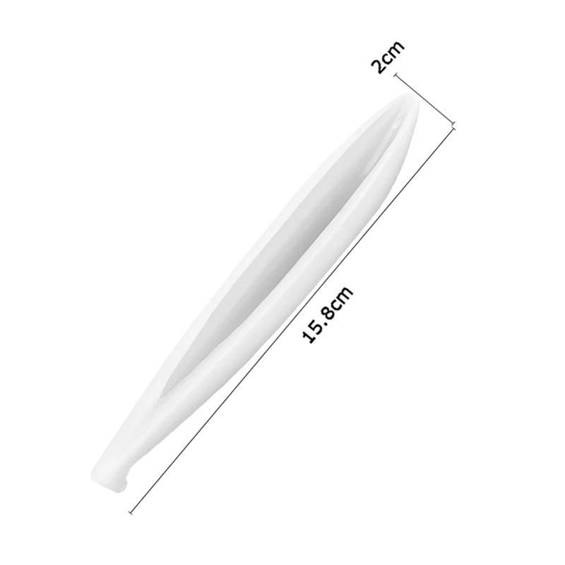 Transparent Pen Silicone Mould Set DIY Ballpoint Pen Mold Epoxy Resin Molds for Jewelry Casting Transparent Pen Holder Making