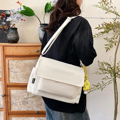 Trend Casual Messenger Bag Spring and Summer New Korean Version Student Casual Versatile Oxford Cloth Shoulder Bag Outdoor Sports