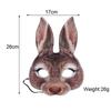 Animal Mask Easter Mardi Gras Carnival Party Cosplay Masquerade Party Eva Rabbit Mask Birthday Decoration Photo Props Children
