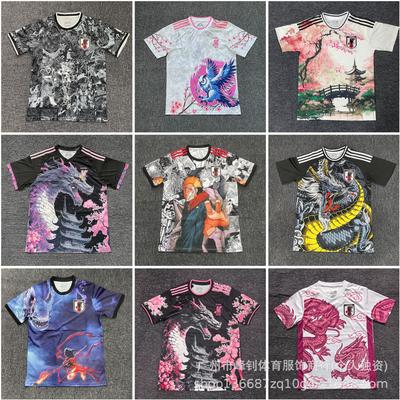 2026 World Cup Animation Football Jersey, Japanese Cartoon Cartoon Theme Jersey, Breathable Sports Training Jersey