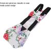 Pet Chicken Diapers,Chicken Goose Duck Loose Tight Belt Diapers Poop Pocket Diapers Peony Flower Pattern for Poultry Pet Used(L)
