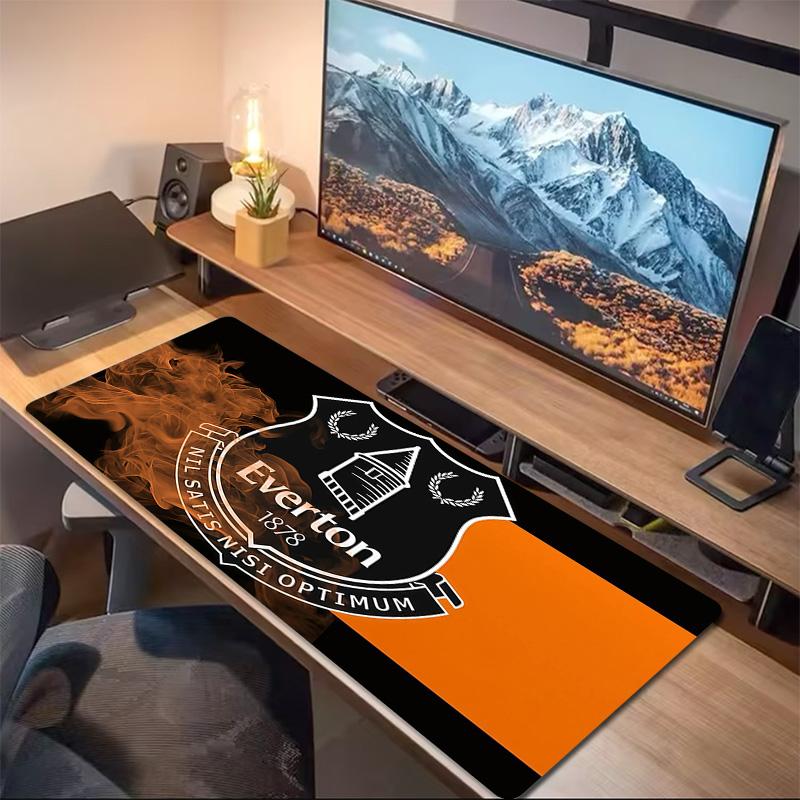 Everton Football Club Print Cushion Non-slip Laptop Tablet Big Mousepad XXL Mat Mini PC Playmat With Lock edge